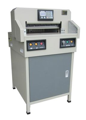 China A4 bens de papel hidráulicos da máquina de corte do tamanho 46cm toda a construção do metal fornecedor