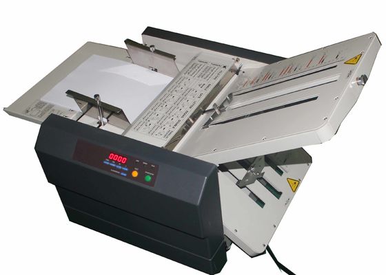 China Máquina de dobramento de papel do equipamento automático da imprensa do cargo do Desktop para o tamanho A3/A4 fornecedor