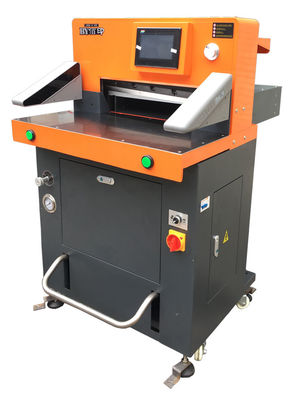 China Cortador de papel semi automático de papel semi automático de máquina de corte 490mm do controle de programa fornecedor